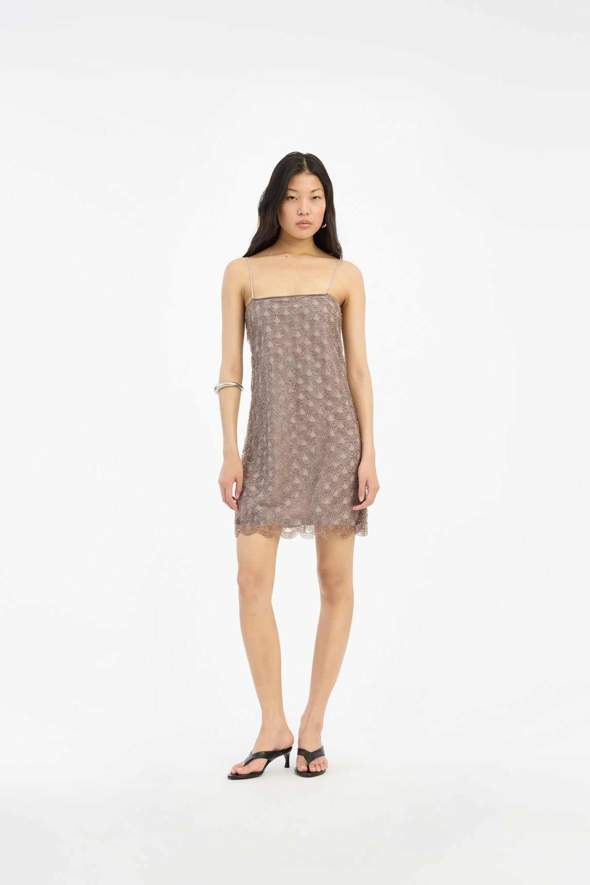 rotate sequin mini dress Rotate Scallop Sequin Mini Dress – Enes Antwerp