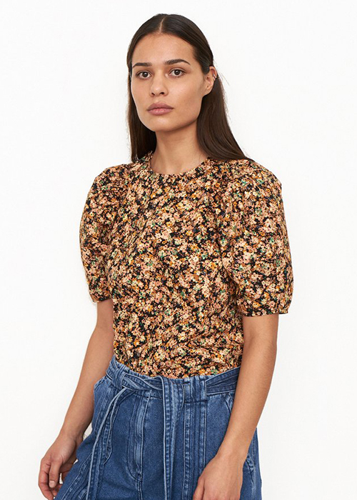 SECOND FEMALE FLOWER PRINTED BLOUSE