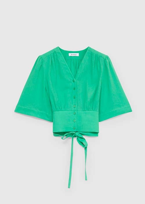 RODEBJER GREEN BLOUSE