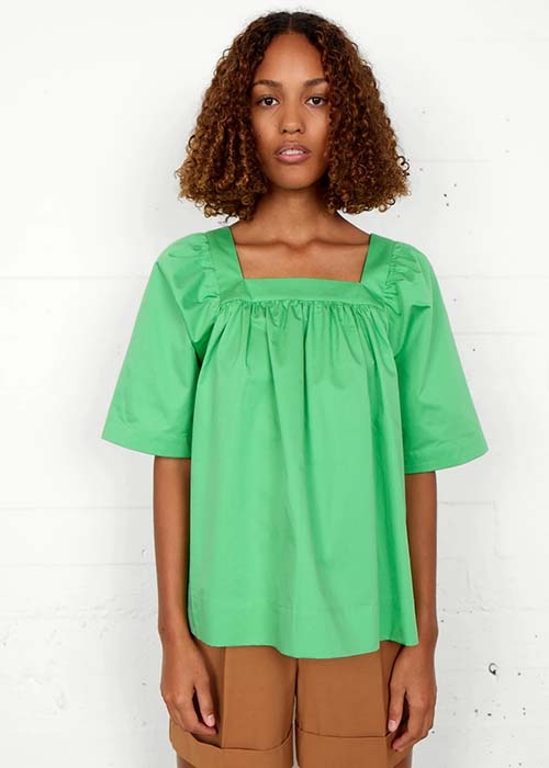 SECOND FEMALE GREEN BLOUSE