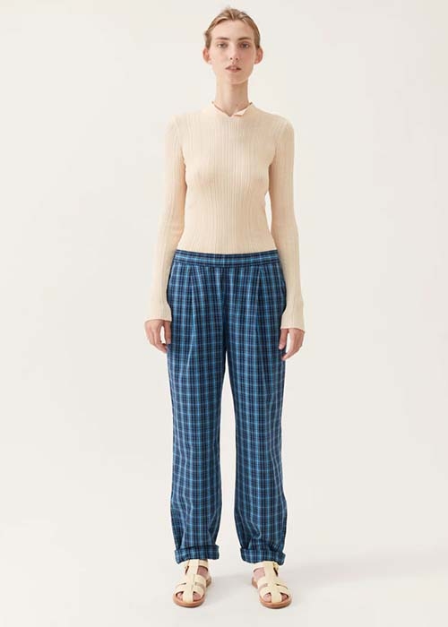 LOVECHILD BLUE CHECK PANTS