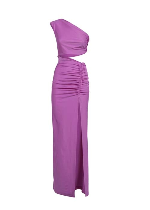 HOUSE OF AMEN LILAC CUT OUT DRESS