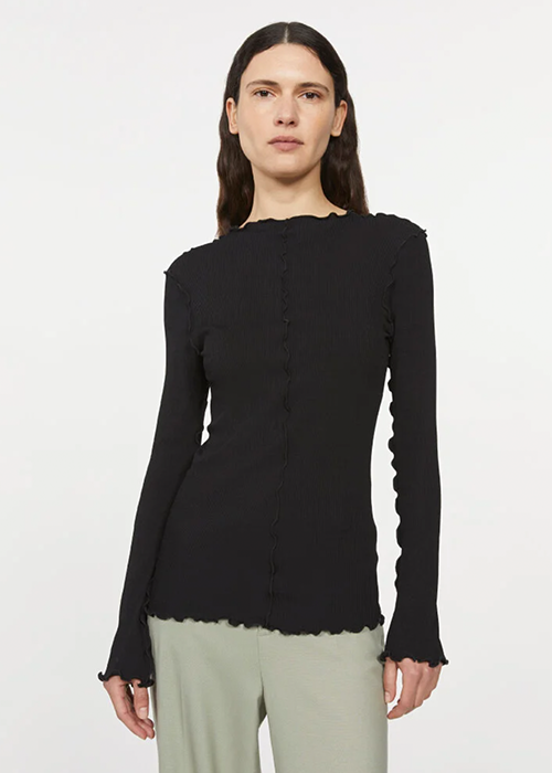RODEBJER BLACK JERSEY TOP