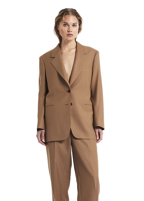 ONE AND OTHER CAMEL BLAZER
